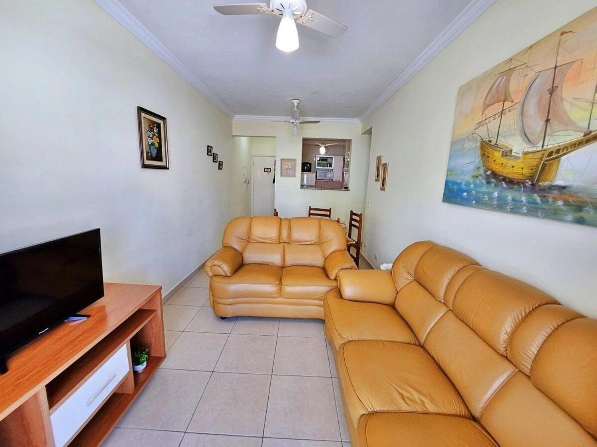 Aconchegante Apto 01 Dorm C/Sacada, Ar-Cond, Wi-Fi, Lado Praia Guarujá Exteriér fotografie